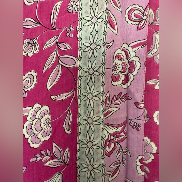 LOFT Pink Floral Kimono Cardigan Robe | Boho Chic XL XXL - Picture 4 of 9